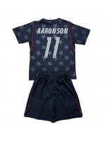 Yhdysvallat Brenden Aaronson #11 Vieraspaita Lasten MM-kisat 2026 Lyhythihainen (+ shortsit)